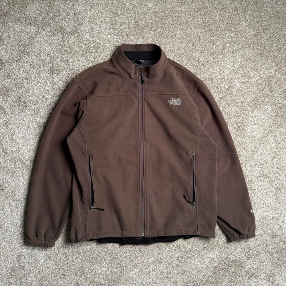 NORTH FACE EARTH TONE FLEECE JACKET